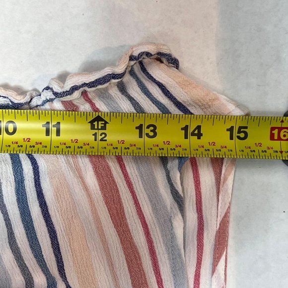 Torrid Ivory Stripe Pullover Sleeveless Tank Size 3 - Picture 14 of 15